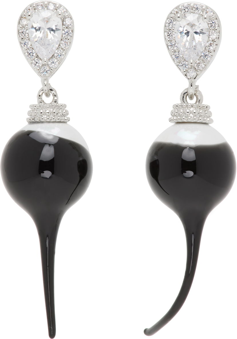 Korvakorut Ottolinger Ottolinger Diamond Drop Earrings Musta | 125901425E02