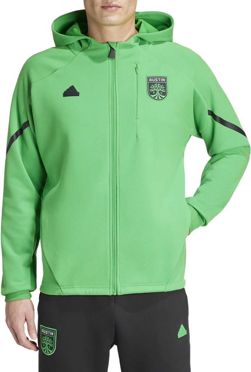 Huppari adidas Originals Hooded Jacket Vihreä | iq0706