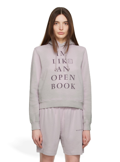 Huppari Acne Studios I'm Like An Open Book Hoodie Harmaa | CI0121-