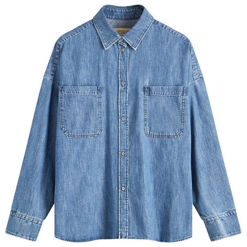 Paita Max Mara Weekend By Denim Shirt Sininen | 2425116042600-8