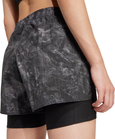 Shortsit adidas Originals Own the Run Spray Dye 2-in-1 Shorts Musta | jl8718, 2