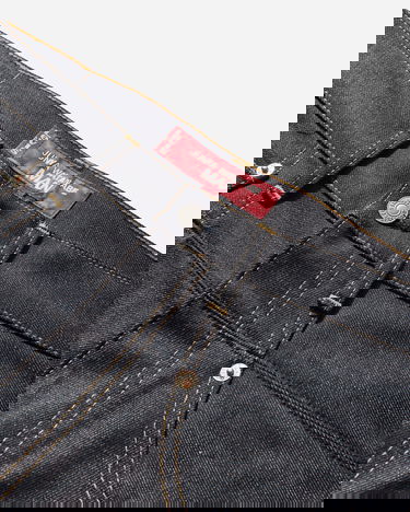 Housut Junya Watanabe Contrast Trim Trousers Ruskea | WP-P202-W25 1, 3