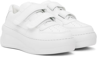 Tennarit ja kengät Acne Studios Velcro Strap Platform Sneakers Valkoinen | CD0001-, 3