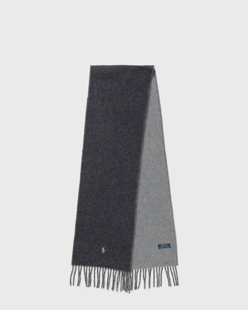 Huivi Polo by Ralph Lauren Reversible Scarf Harmaa | 449959334003