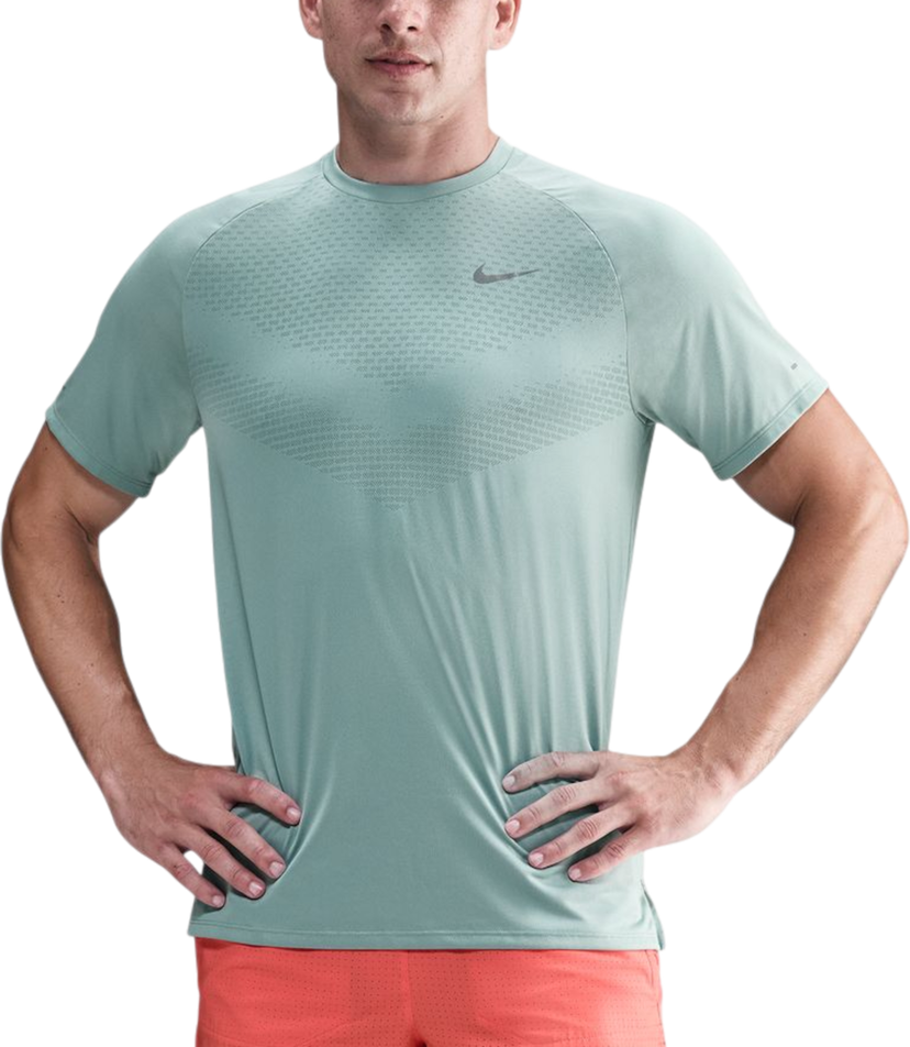 T-paita Nike Running T-shirt Stride Turkoosi | hv5203-017