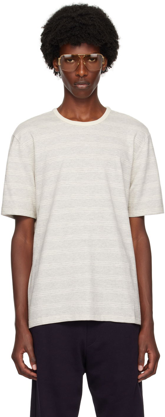 T-paita Paul Smith PS Paul Smith Striped T-Shirt Harmaa | M2R-012Z-N22121-02