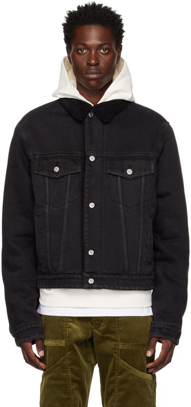 Takki We11done We11done Regular Fit Denim Jacket Musta | WD-DJ3-22-362-U-BK, 0