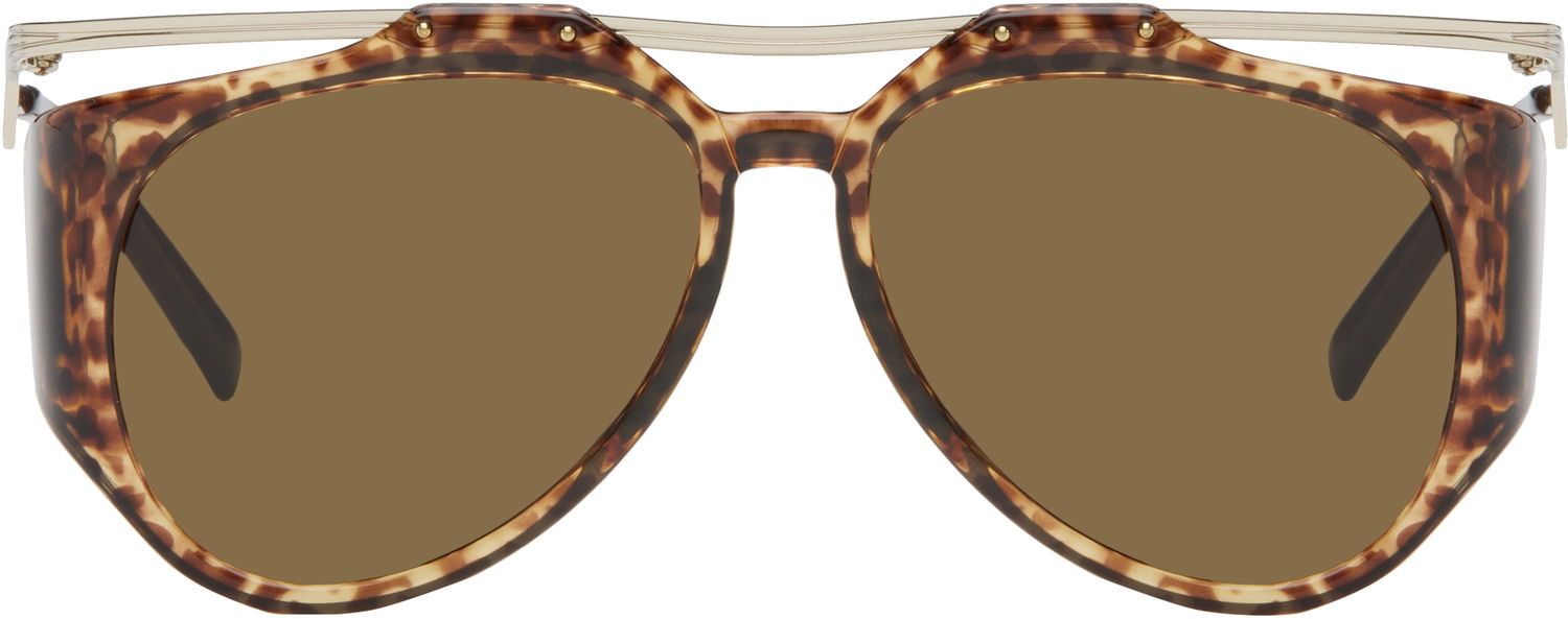 Aurinkolasit Saint Laurent Saint Laurent SL M137 Amelia Sunglasses Ruskea | SL M137 AMELIA-002, 0