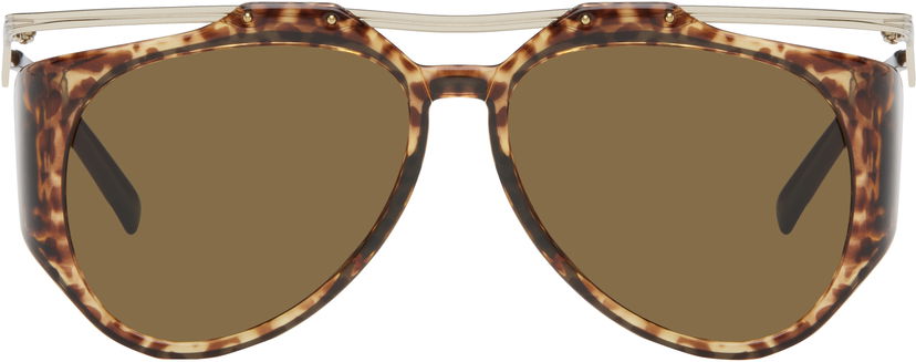 Aurinkolasit Saint Laurent Saint Laurent SL M137 Amelia Sunglasses Ruskea | SL M137 AMELIA-002