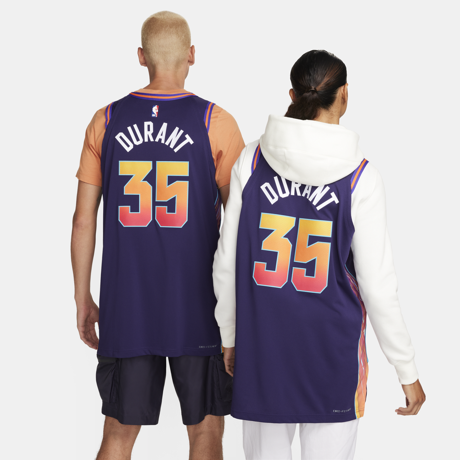Jersey Nike Dri-FIT ADV NBA Authentic Kevin Durant Phoenix Suns 2023/24 City Edition Tummansininen | DX8773-536, 1