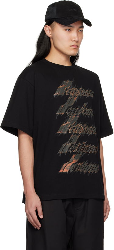 T-paita We11done We11done Spark Logo T-Shirt Musta | WD-TT0-25-751-U-BK, 1