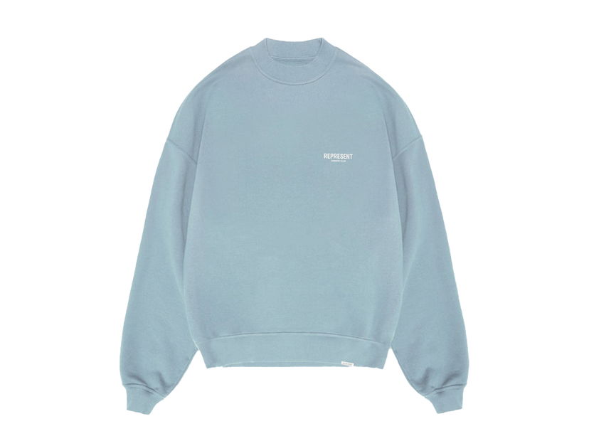 Villapaita Represent Clo Represent Owners Club Sweater Powder Blue Sininen | M04159-143