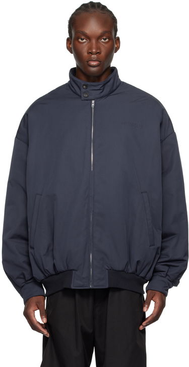 Bomber-takki We11done We11done Harrington  Jacket Sininen | WD-JP2-24-061-M-NV, 0