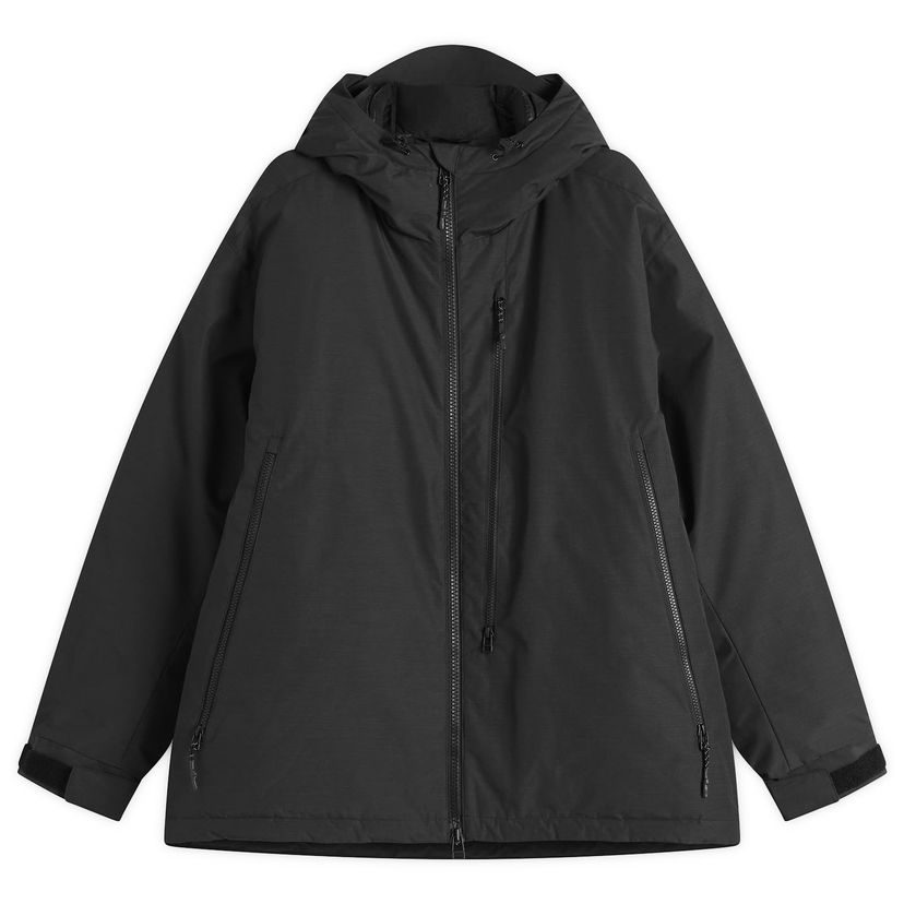 Puffer takki Snow Peak FR 2L Hooded Insulated Down Jacket Musta | JK-25AU004-BLK