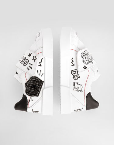 Asusteet Dolce & Gabbana Dolce & Gabbana Portofino Light First Steps 19-26 Valkoinen | DN0209A3A17HWF57, 3