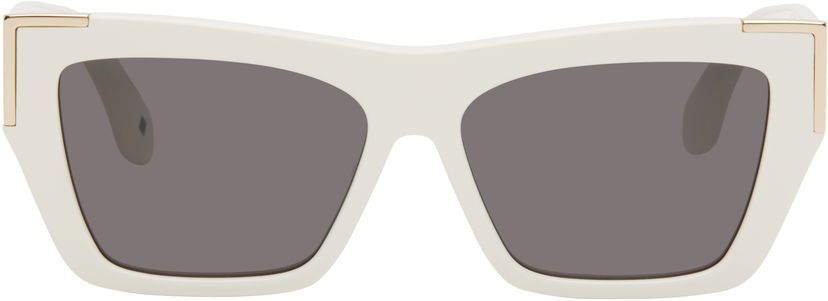 Aurinkolasit Palm Angels Hollywood Sunglasses Valkoinen | PERI099F24PLA0010107