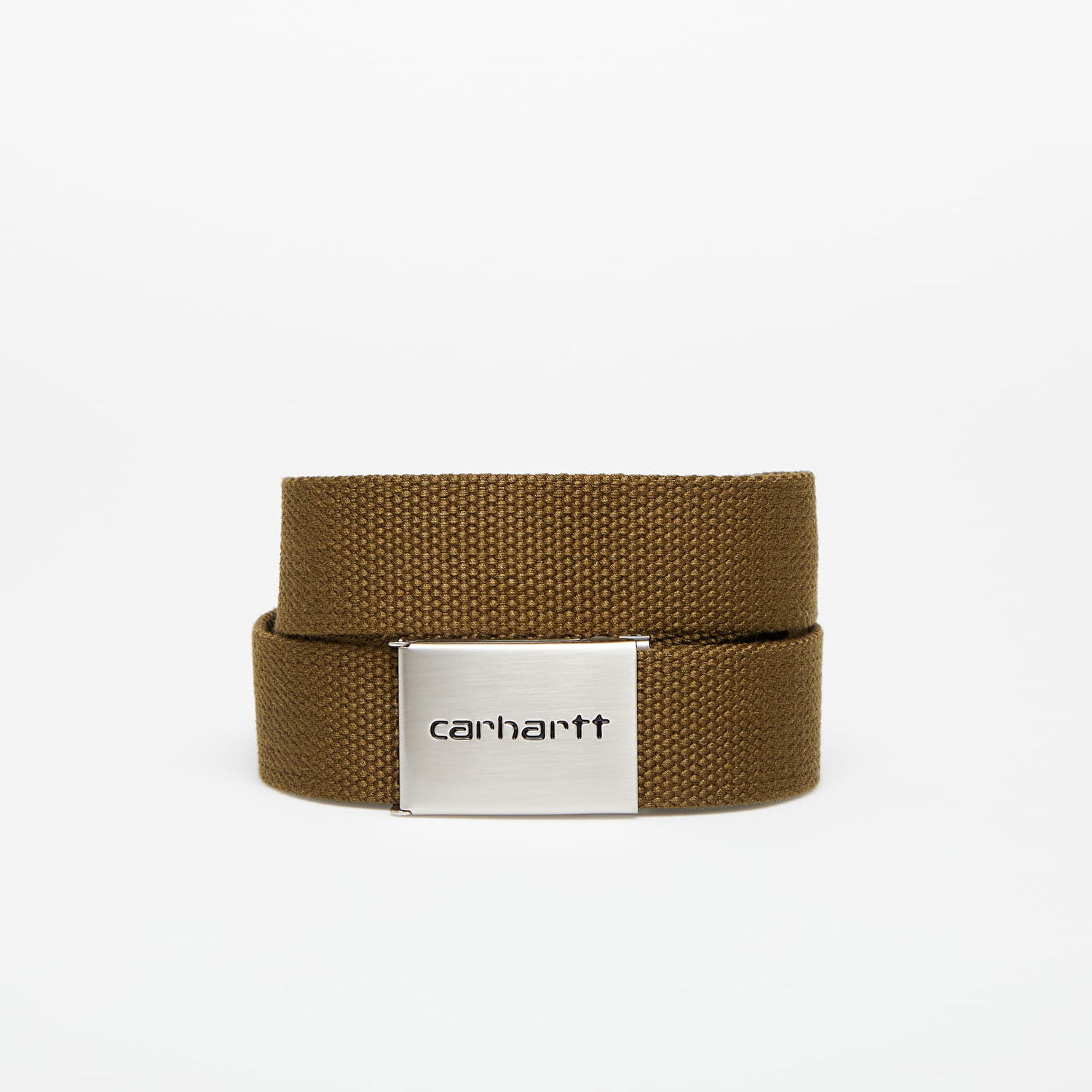Vyöt Carhartt WIP Clip Belt Chrome Green Vihreä | I019176.1NPXX, 0