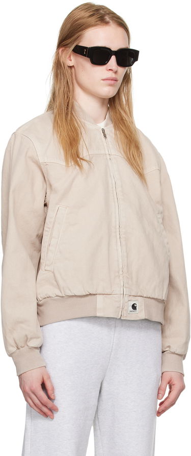 Bomber-takki Carhartt WIP OG Santa Fe Bomber Beige | I033154_1YC_4J, 4