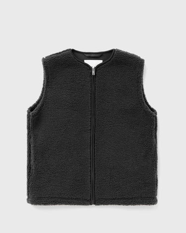 Liivi Samsoe Samsoe SAAUTUMNS Full-Zip Fleece Vest Musta | F25300034-193916TCX, 1