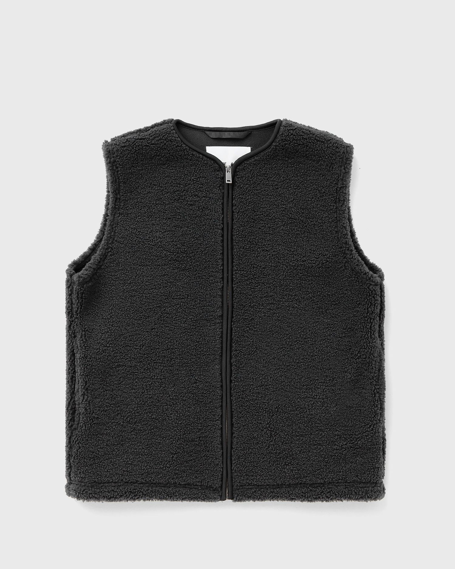 Liivi Samsoe Samsoe SAAUTUMNS Full-Zip Fleece Vest Musta | F25300034-193916TCX, 1