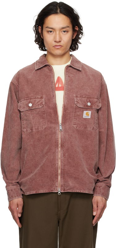 Paita Carhartt WIP Carhartt WIP Reynold Corduroy Overshirt Vaaleanpunainen | I034878, 0