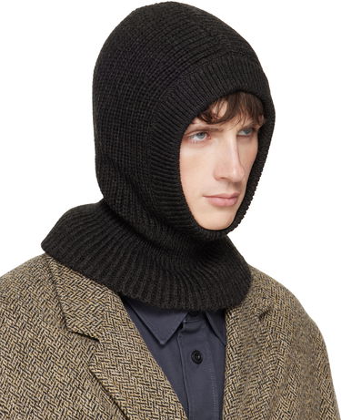 Hattu LEMAIRE Knitted Hood Balaclava Valkoinen | AC1227 LK1028, 3