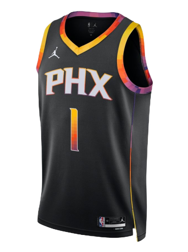 Jersey Jordan Dri-FTI NBA Phoenix Suns Statement Edition 2022 Swingman Jersey Musta | DO9540-012