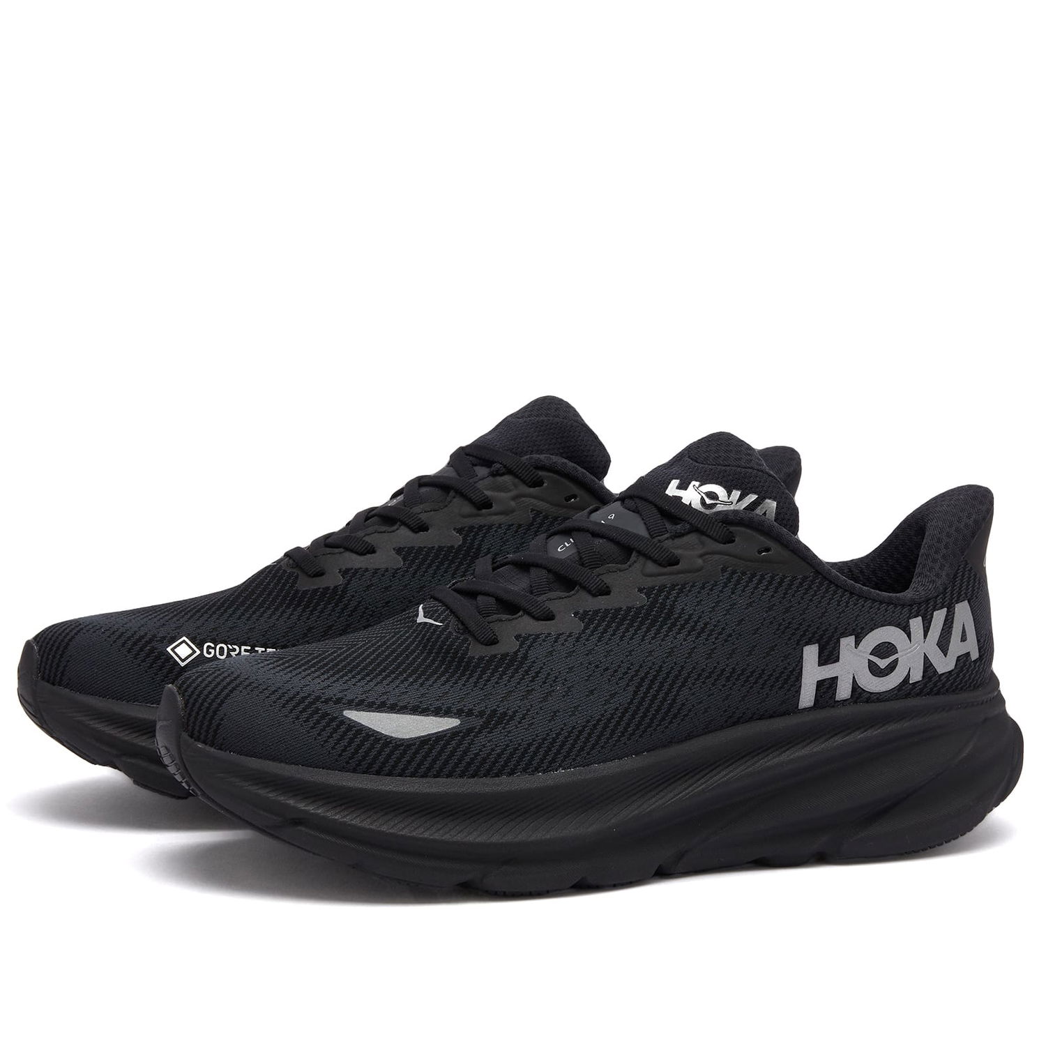 Tennarit ja kengät Hoka One One M Clifton 9 GTX in Black, Size UK 10 | END. Clothing Musta | 1141470F-BBLC, 0