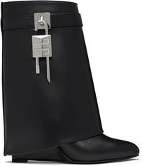 Givenchy Shark Lock Wedge Ankle Boots