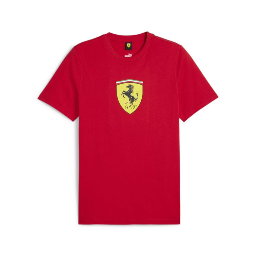 T-paita Puma Ferrari Race Big Shield T Coloured S Punainen | 623805-02