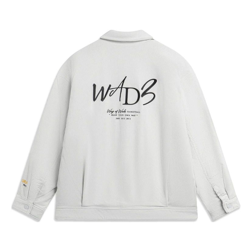 Takki Li-Ning Way Of Wade Quilted Jacket Valkoinen | AJMT217-3