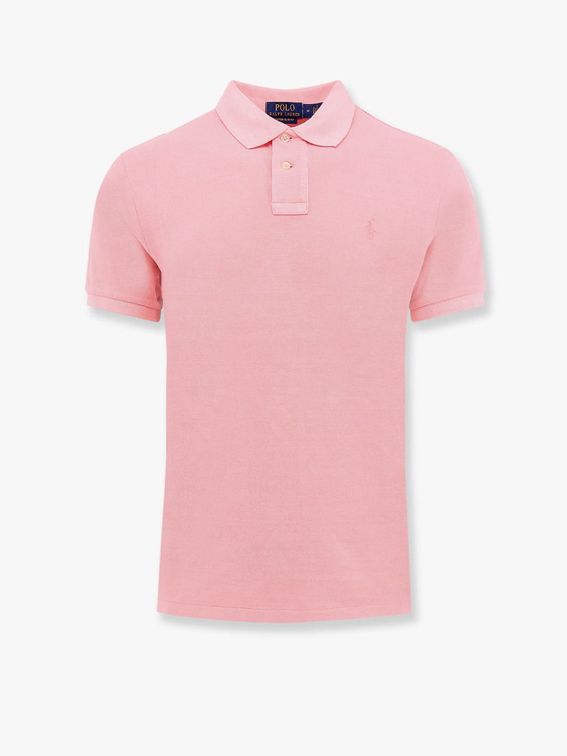Poolopaita Polo by Ralph Lauren Polo Ralph Lauren Slim Fit Polo Shirt Vaaleanpunainen | 710969626005