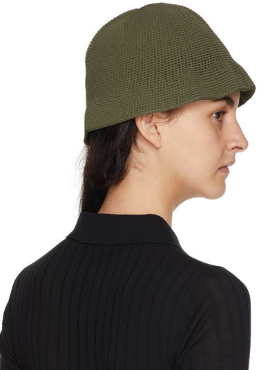 Hattu Dion Lee Crocheted Bucket Hat Vihreä | C8016S22, 2