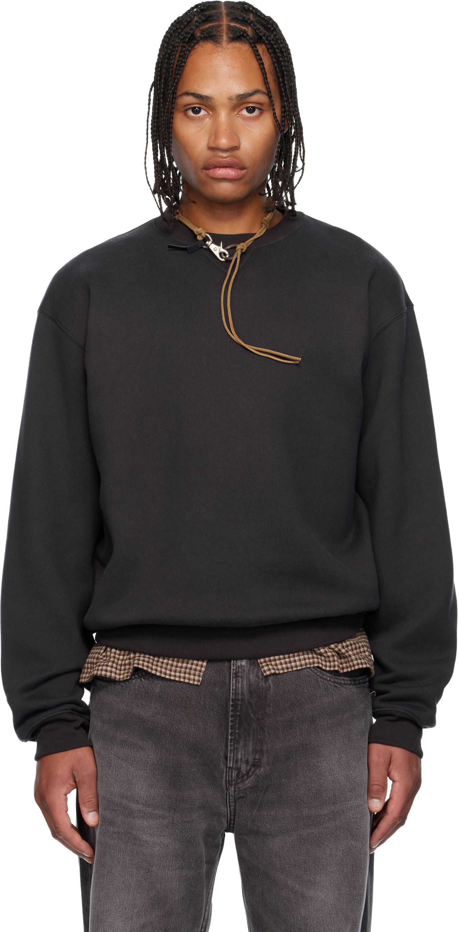 Huppari OUR LEGACY Perfect Sweatshirt Musta | M4256PB, 0