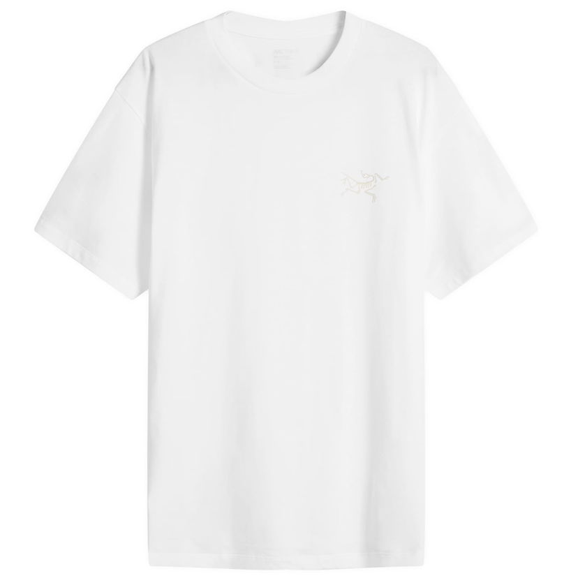 T-paita Arcteryx Kragg SL Cotton T-Shirt, Size Large Valkoinen | X000009533-017552