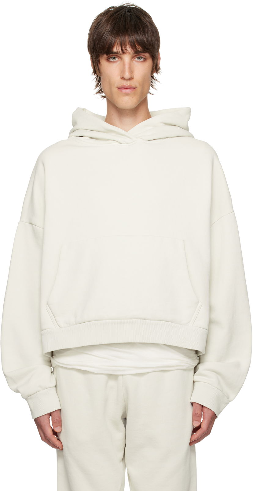 Huppari Entire Studios Heavy Hoodie Beige | ES2125RI
