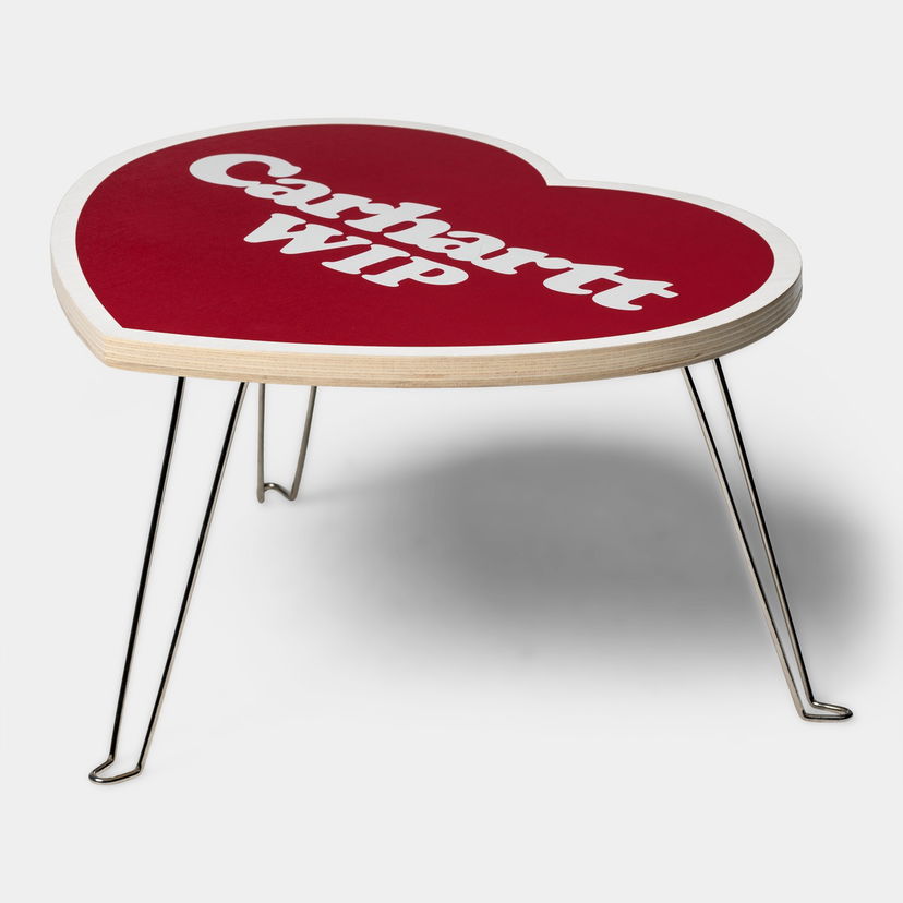 Kodin sisustus Carhartt WIP Carhartt WIP Heart Folding Table Punainen | I035830_2