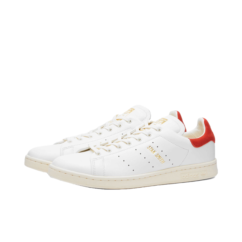 Tennarit ja kengät adidas Originals Adidas Men's STAN SMITH LUX Cloud White/Cream White/Red Valkoinen | IF8846
