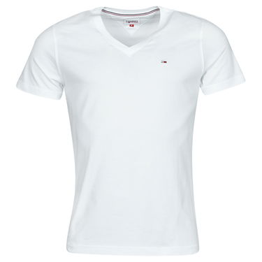 T-paita Tommy Hilfiger ORIGINAL JERSEY V NECK TEE Valkoinen | DM0DM04410-100-NOOS, 0