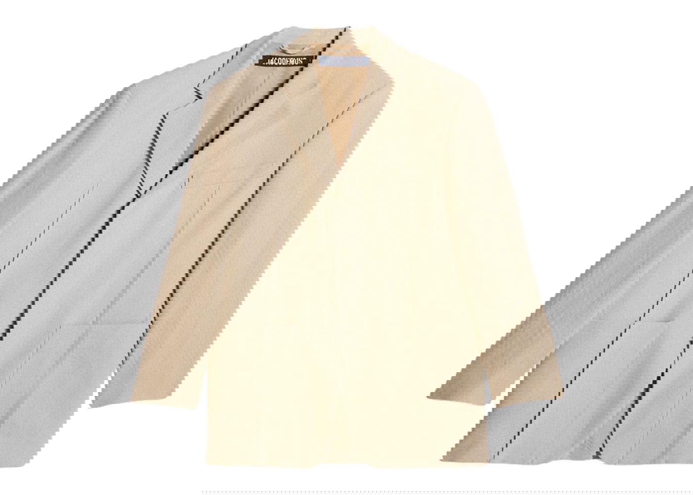 Takki Jacquemus La Veste D'Homme Square Beige | 213JA101-1029-150, 0