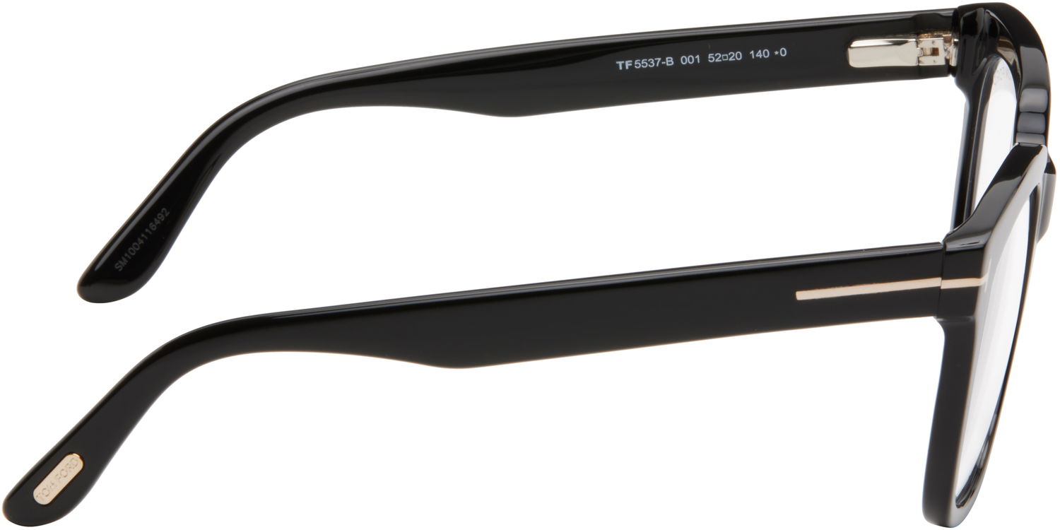 Aurinkolasit Tom Ford Tom Ford Full Rim Square Blue Block Glasses Musta | FT5537-B_52001, 1