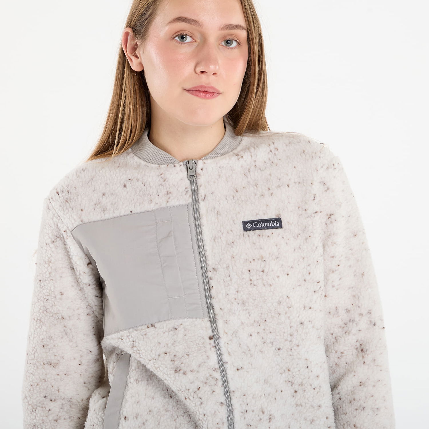 Bomber-takki Columbia Columbia Stellar Path™ Fleece Bomber Jacket Harmaa | 2136263278, 1