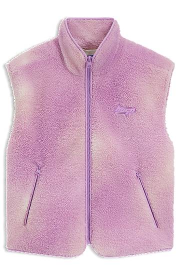 Liivi BOSS Cloud Print Teddy Vest Violetti | 50541231, 0