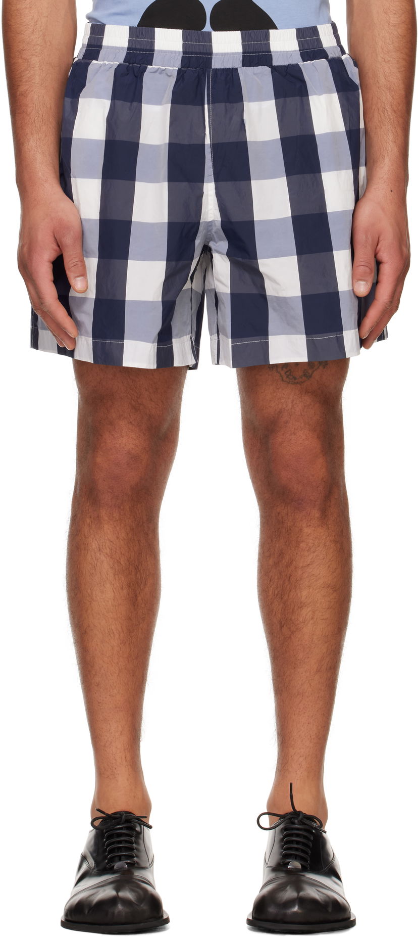 Uimapuvut Walter Van Beirendonck Walter Van Beirendonck Checked Casual Shorts Sininen | 2012