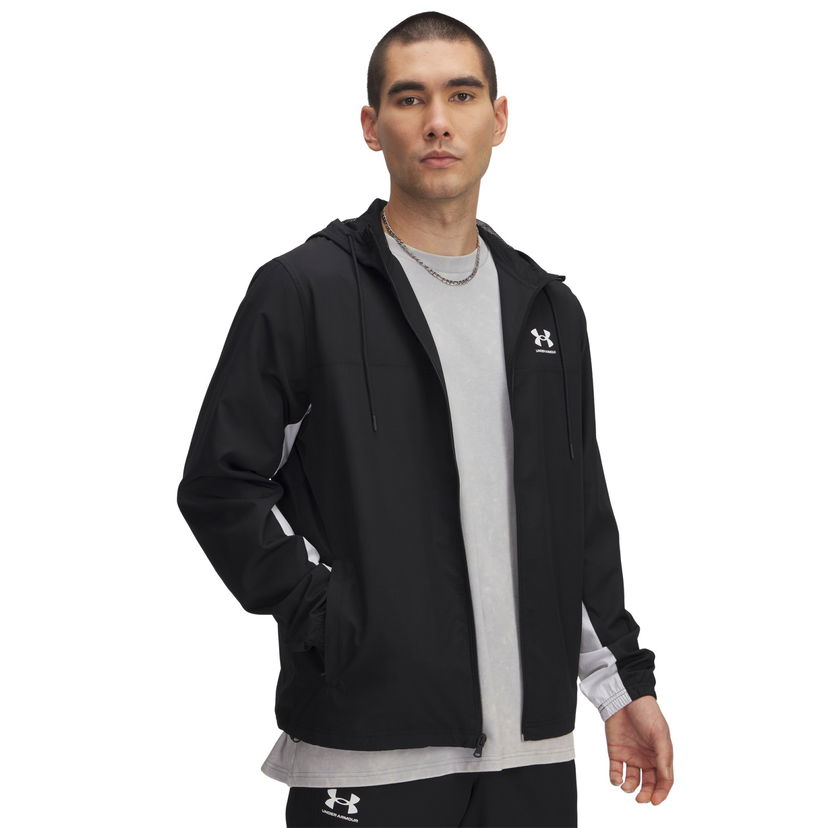 Tuulitakki Under Armour Rival Woven Windbreaker Musta | 1390149-001