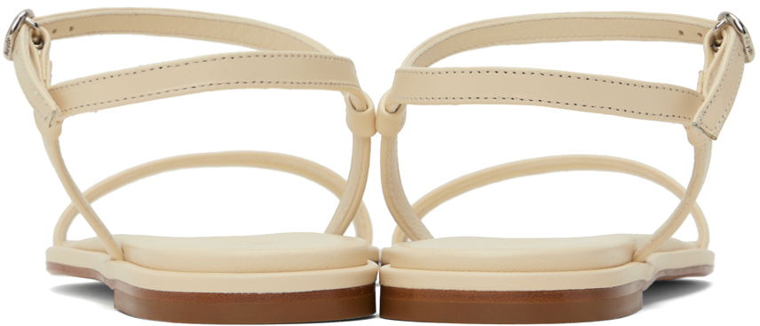 Asusteet Aeyde Aeyde Nettie Leather Sandals Beige | A11-FS-TATD08FL-123-100-007, 1