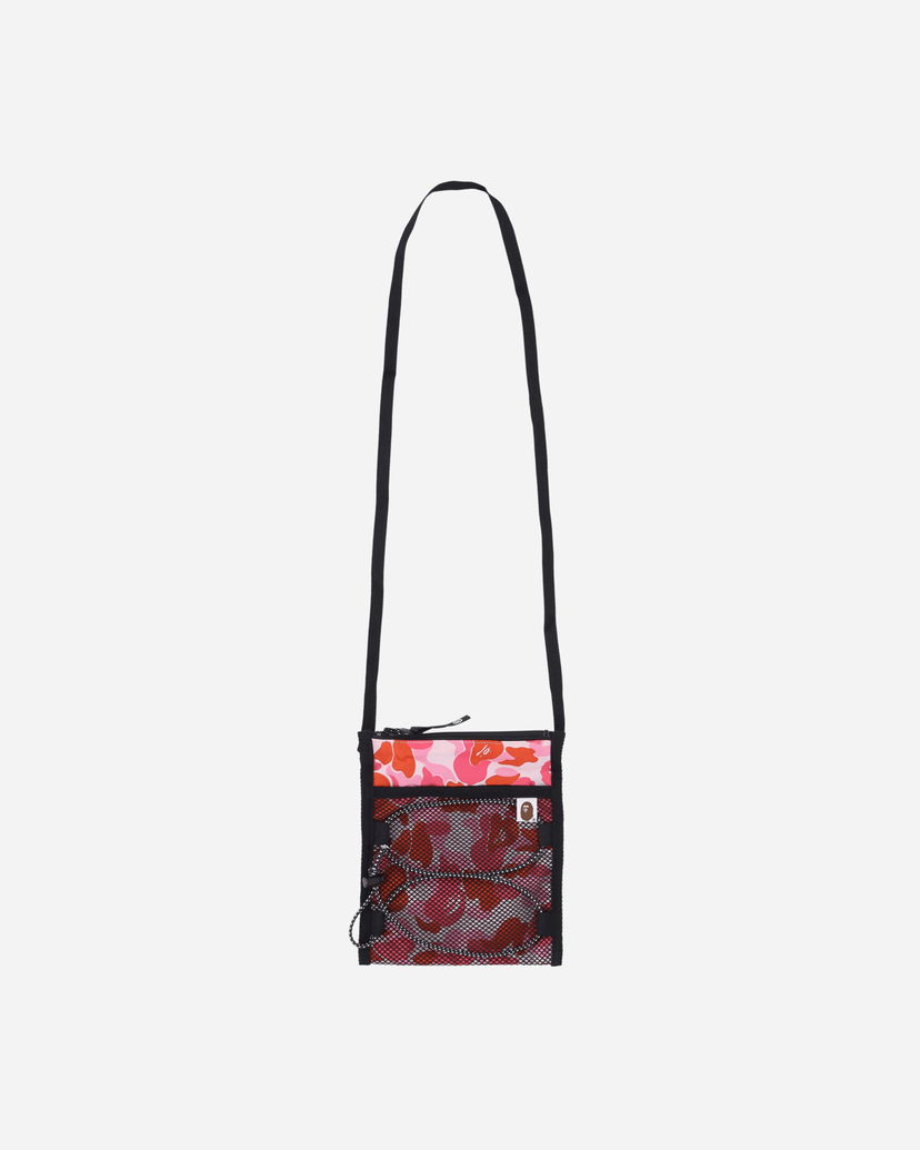 Olkalaukku BAPE Bungee Cord Pouch Vaaleanpunainen | 1G20182016 PINK