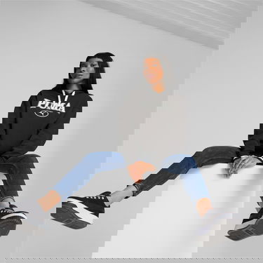 Huppari Puma SQUAD Hoodie Musta | 621489_01, 2