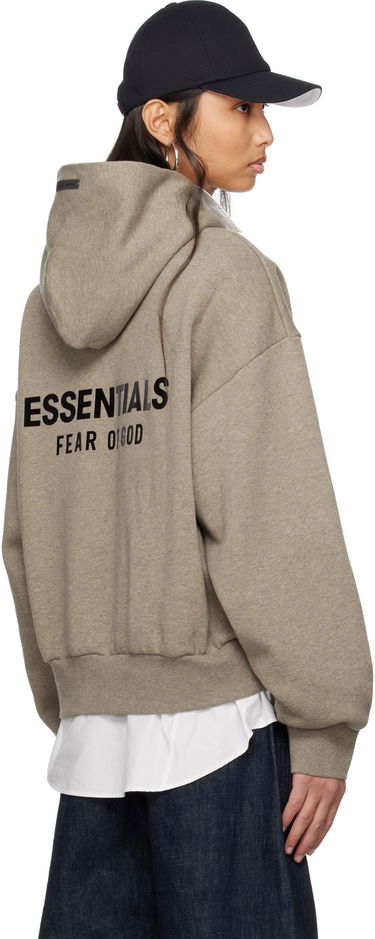 Huppari Fear of God Fear of God ESSENTIALS Classic Hoodie Harmaa | 192AS252051F, 2