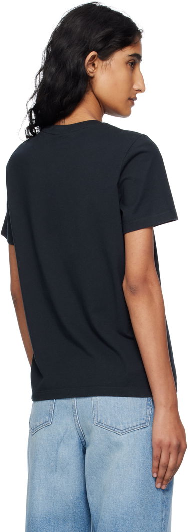 T-paita MAISON KITSUNÉ Maison Kitsuné Double Fox Head T-Shirt Musta | OW011CFKJ0008, 2